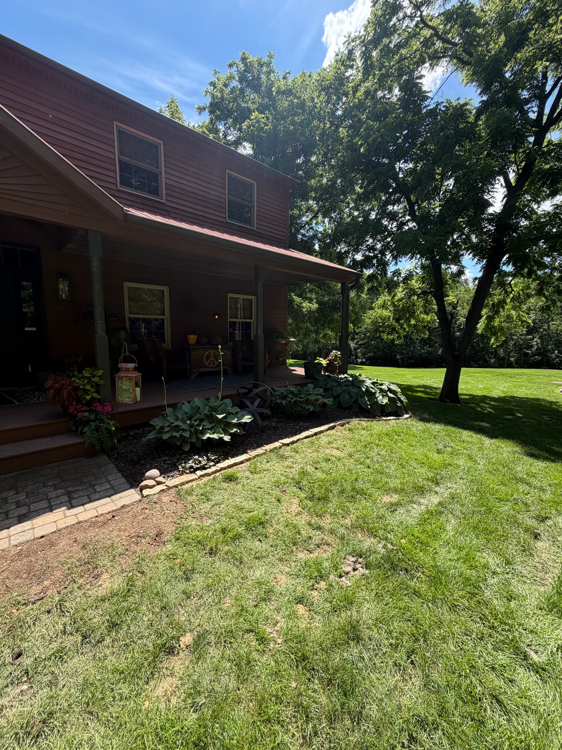 Gallery photos for Phase 1 Complete - Paver Reset and Flagstone Bed Edging Done Right: Image #5