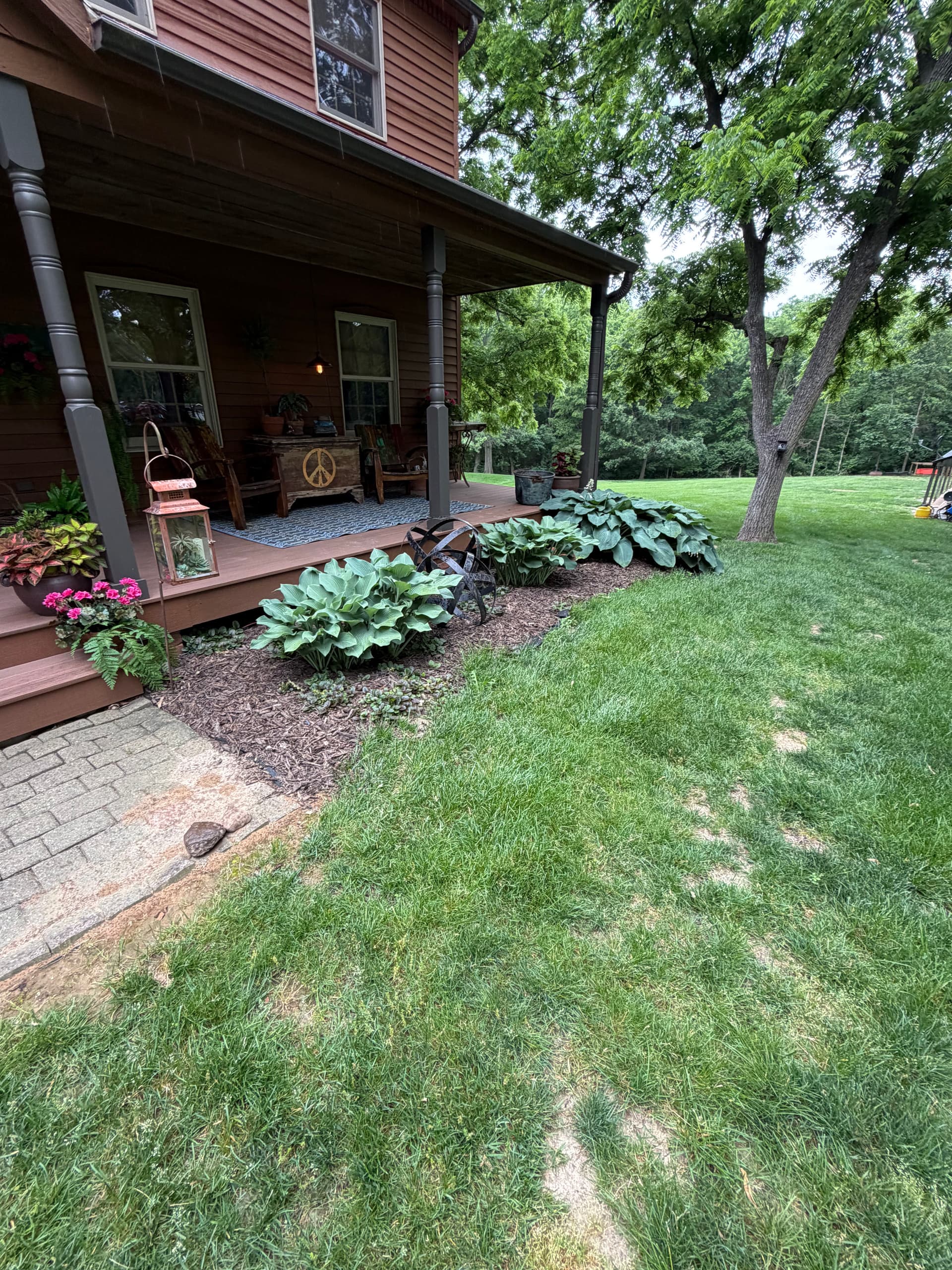 Gallery photos for Phase 1 Complete - Paver Reset and Flagstone Bed Edging Done Right: Image #4